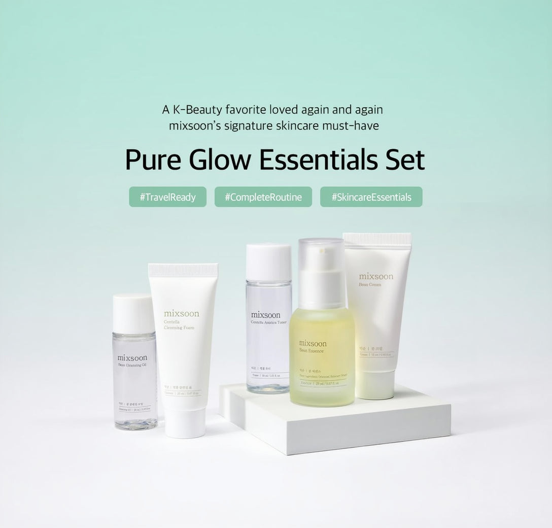 MIXSOON - Pure Glow 5pcs Travel Kit